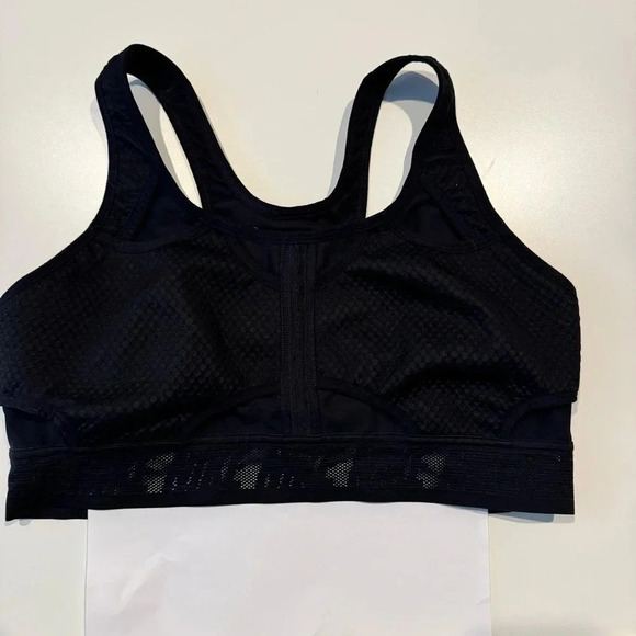 Nike Dri-Fit ADV Ultrabreathe Black Mesh Unpadded Sports Training Bra Size XL - Picture 3 of 12